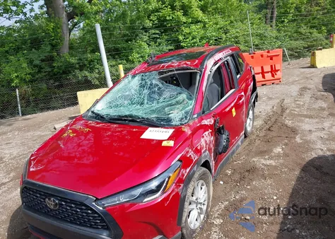 2024 Toyota Corolla Cross Le from USA, damaged, VIN 7MUBAABG6RV100982